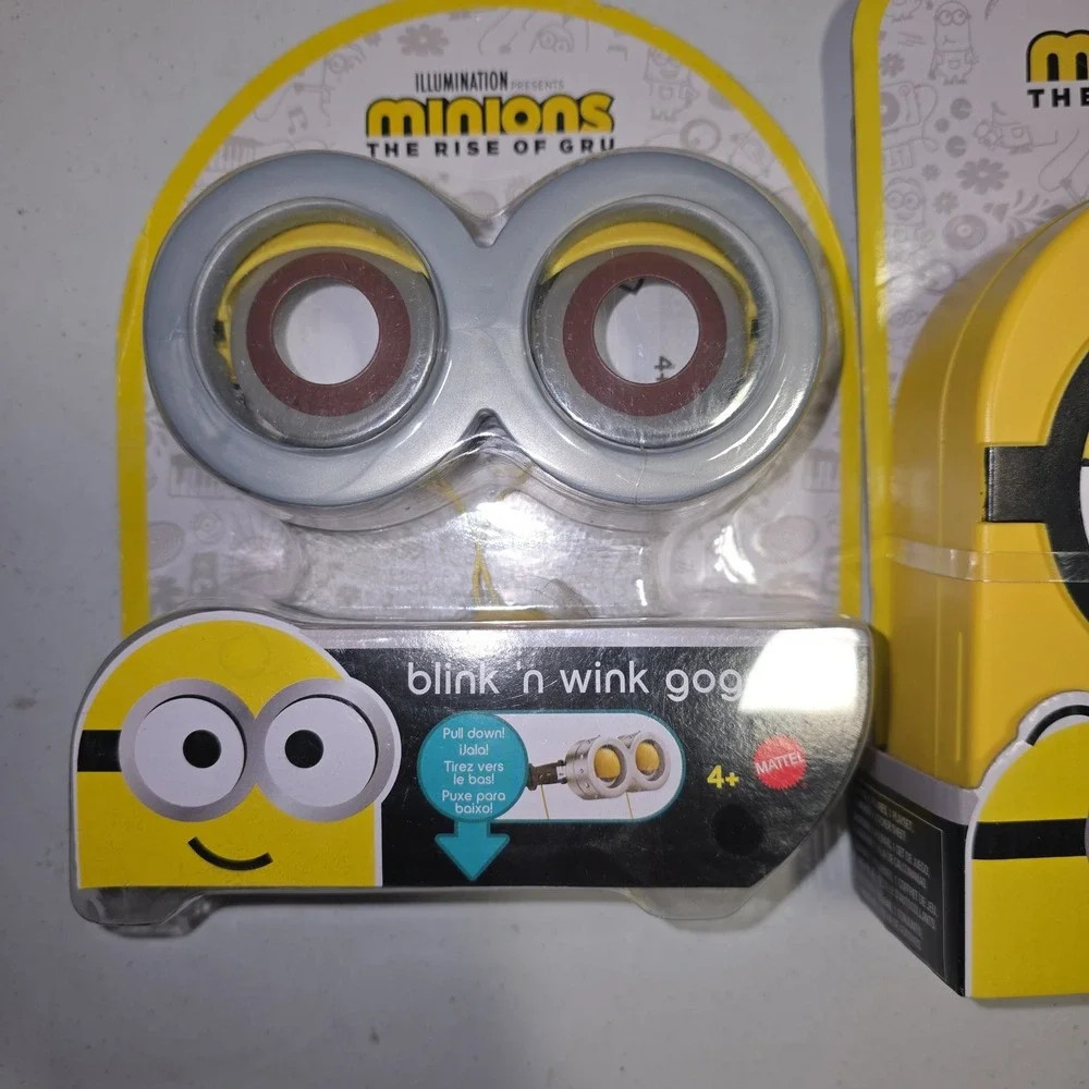 Minions The Rise of Gru Blink n Wink Goggles and Splat ems‎ Construction Playset